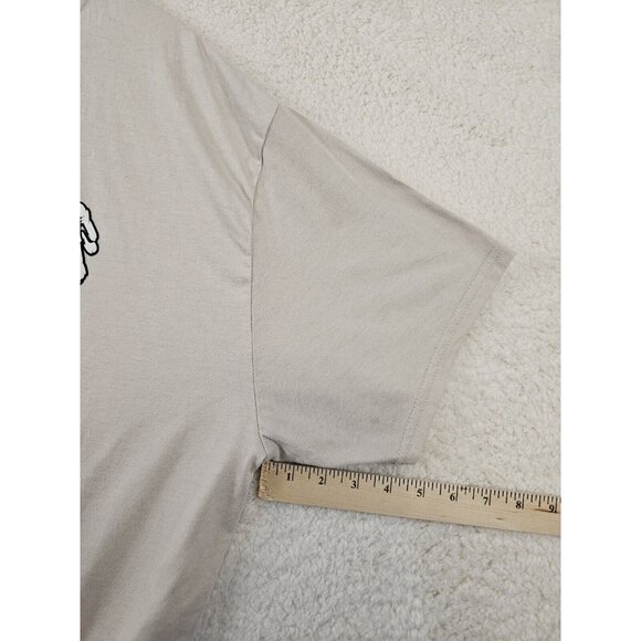 R GSTR LA California TShirt Men 4XL Skeleton Hands Khaki Short Sleeve West Coast - Picture 6 of 10